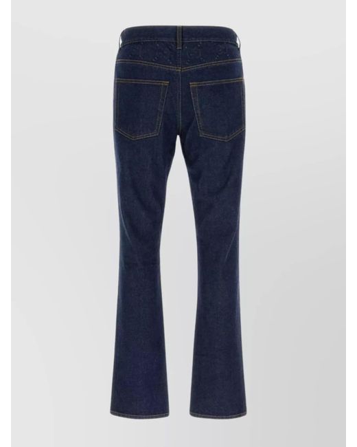 Gucci Blue Denim Straight-Leg Jeans for men