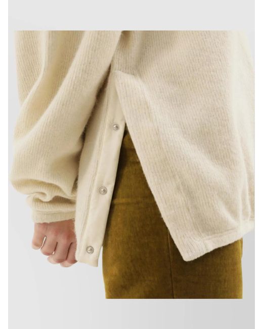 1989 STUDIO Natural Ribbed Sweater