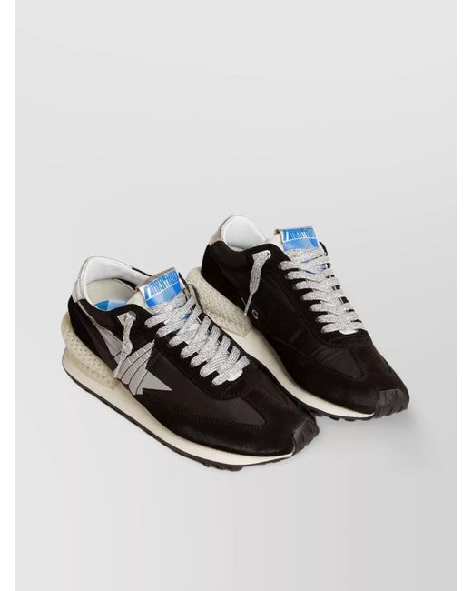 Golden Goose Deluxe Brand Black Leather Low-Top Sneakers