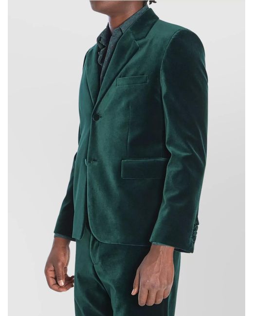 Gucci Green Velvet Jacket for men