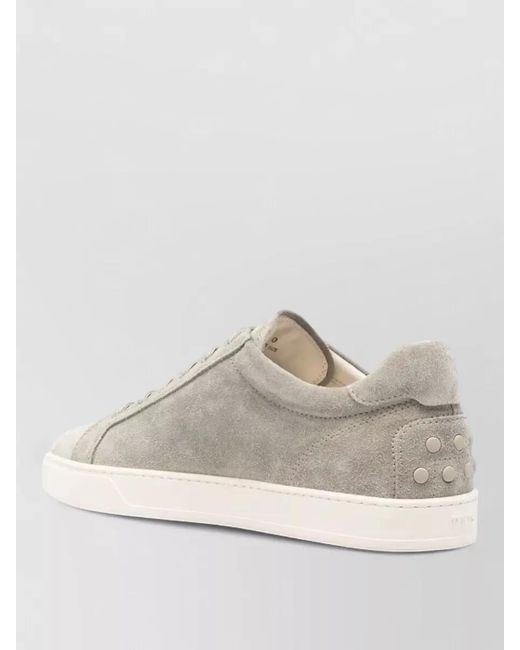 Tod's Natural Leather Low-Top Sneakers for men