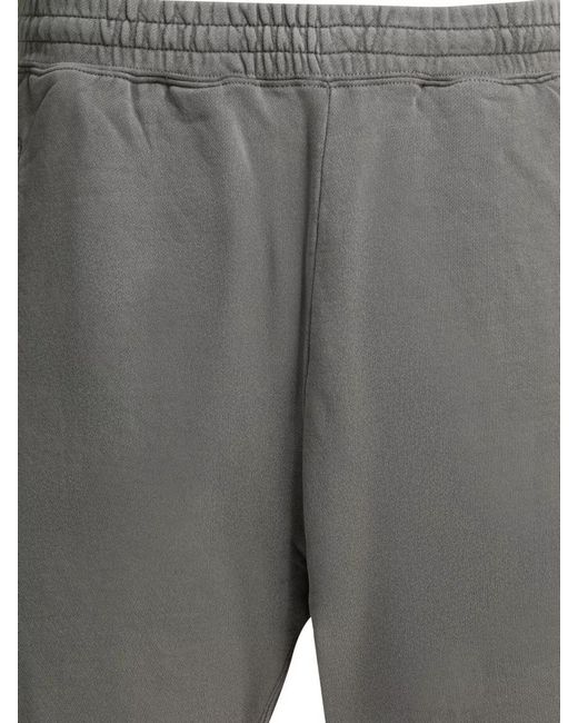 Carhartt Gray Nelson Sweat Shorts Back Pocket Design for men