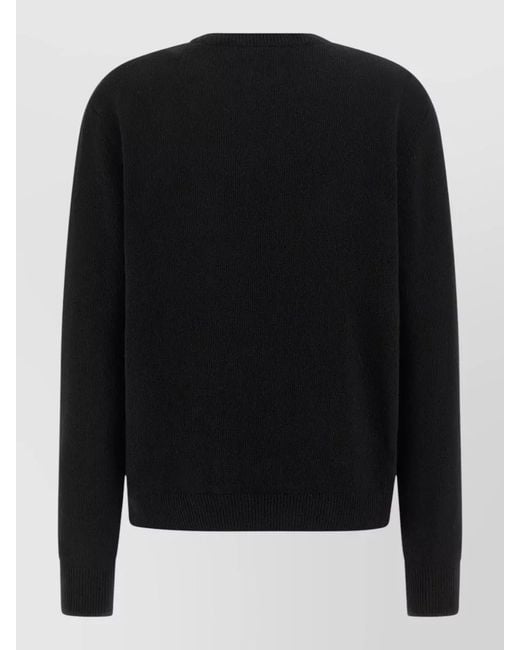Mc2 Saint Barth Black New Queen Vacanze Di Natale Knit Sweater