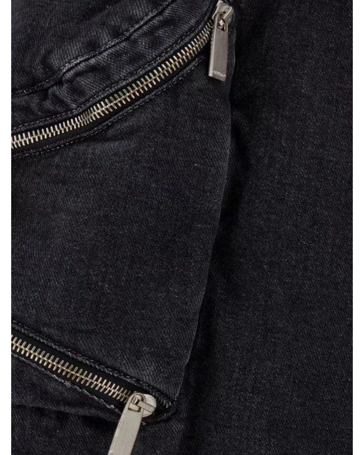 Off-White c/o Virgil Abloh Blue Denim Cargo Jeans for men