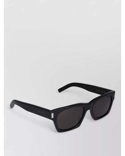 Saint Laurent Black Sunglasses Sl 402 001 Rectangular Frame