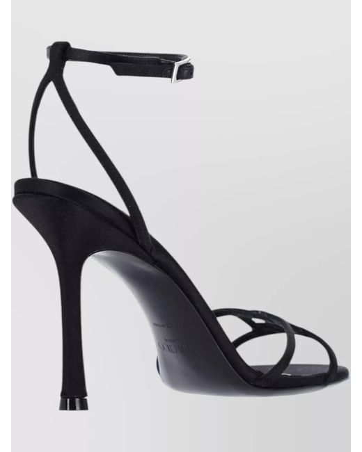 Jimmy Choo Multicolor Textile And Lamb Leather Sandals