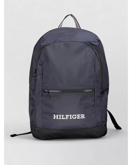 Tommy Hilfiger Blue Polyester Backpack for men