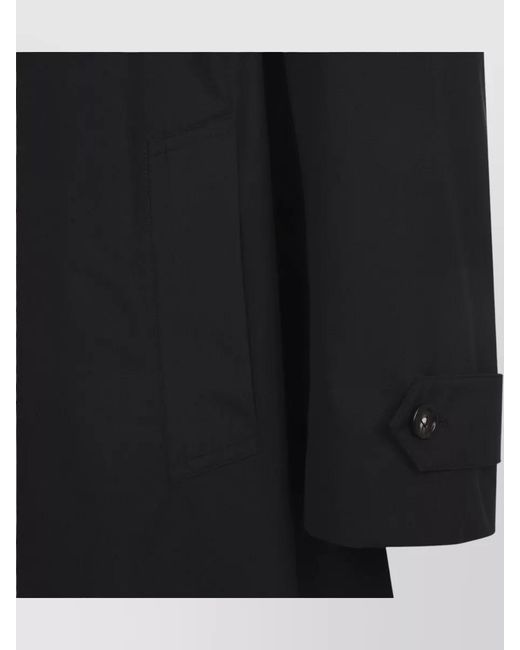 Bottega Veneta Blue Wool Silk Trench Coat for men
