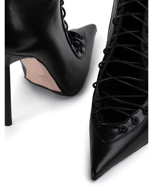 Le Silla Black Colette Knee High Cut Out Boots