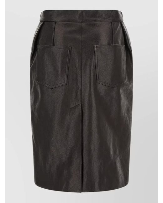 Magda Butrym Black High Waisted Skirt Twenty Eight Design