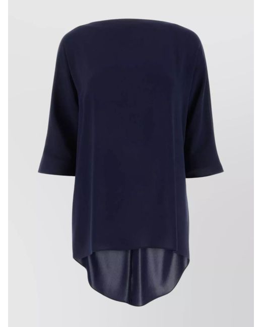 Max Mara Blue Blouse