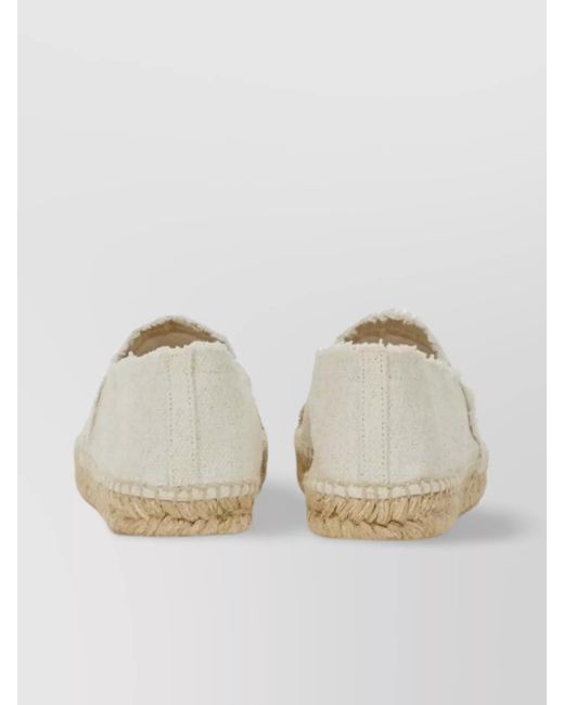 Castaner Natural Linen Espadrilles