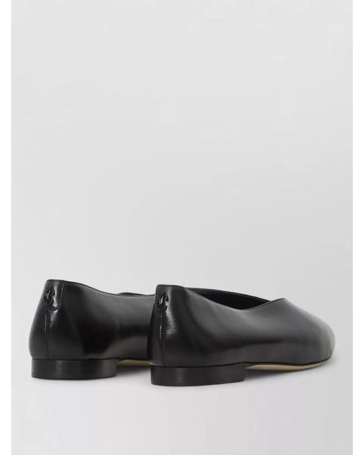 Jimmy Choo Black Margot Flat Loafers Soft Biker Leather