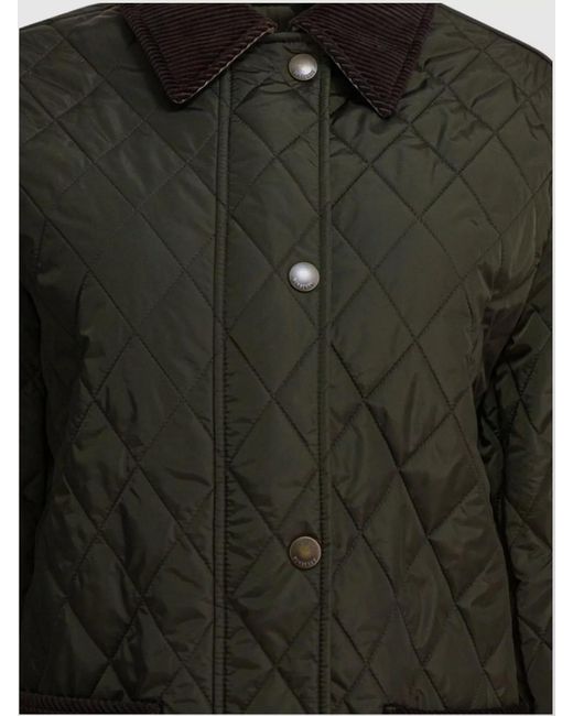 Burberry Gray Quilted Puffer Jacket