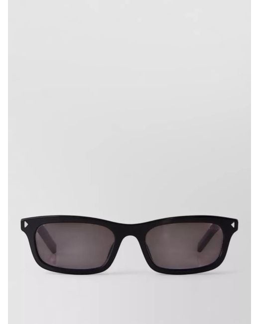 Prada Gray Acetate Sunglasses