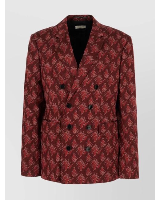 Dries Van Noten Red Jackets & Vests for men