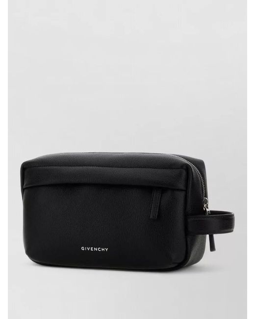 Givenchy Black Leather Clutch Bag for men