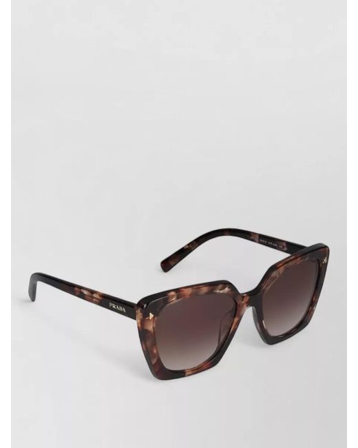Prada Multicolor Sunglasses 0Pr 23Zs 07R0A6 Cat Eye Oversized