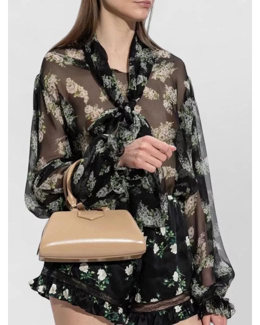 Givenchy Natural Antigona East West Mini Leather Bag