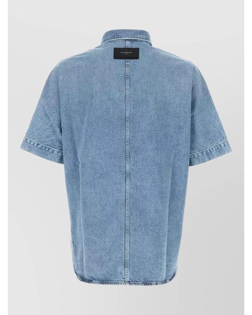 Givenchy Blue Denim Shirt for men