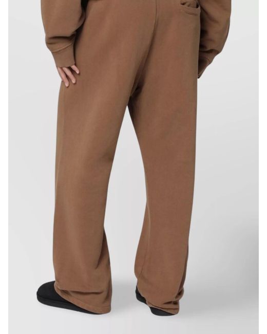 Entire studios Brown Cotton Loose-Fit Joggers for men