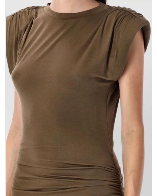 Isabel Marant Green Modal Midi Dress
