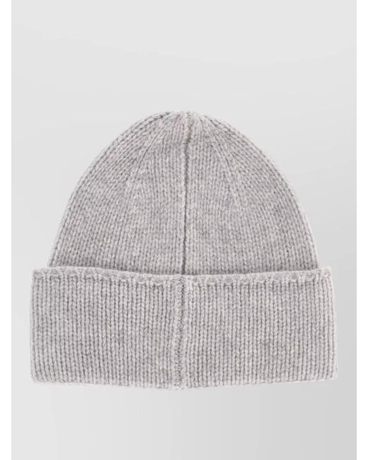 Polo Ralph Lauren Gray Stretch Fit Ribbed Knit Cuff Beanie