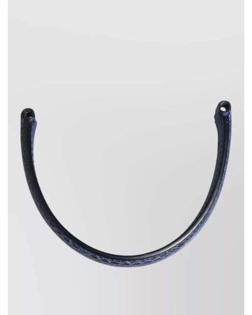 Dolce & Gabbana Blue Ayers Leather Bag Handle Shoulder Strap