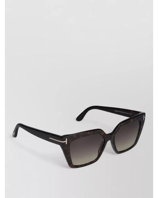 Tom Ford Multicolor Ft1030 Square Sunglasses Gradient Lenses