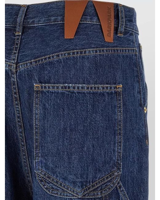 DARKPARK Blue Lisa High Waist Wide Leg Jeans
