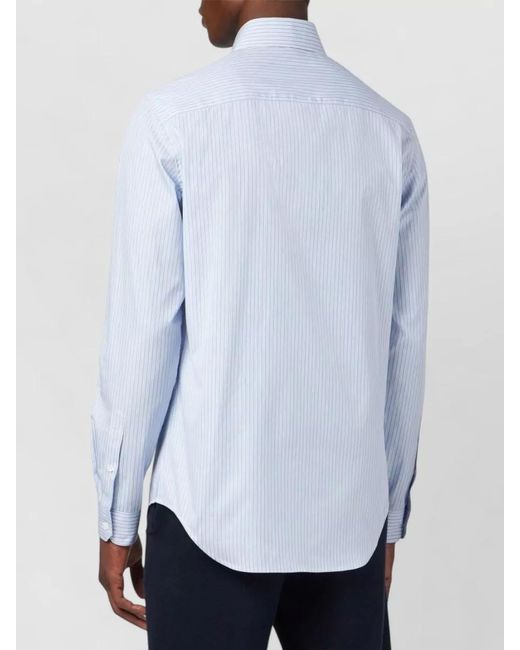 Versace White Cotton Printed Shirt for men