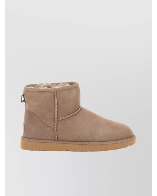 Ugg Natural Shearling Ankle Boots