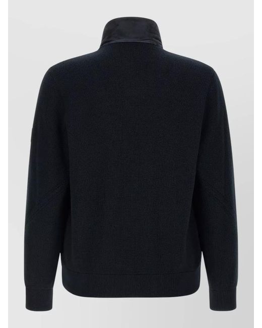 Mackage Black Landen Jacket High Collar Quilted Design for men
