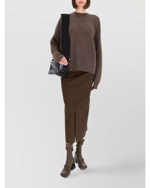 Uma Wang Brown Raccoon Fur Jumper
