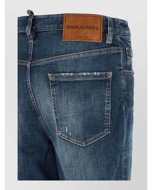 DSquared² Blue 642 Skinny Jeans for men