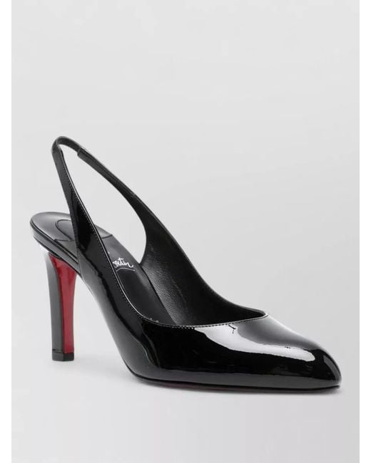 Christian Louboutin Metallic Fannylove Patent Pumps Pointed Toe Sole