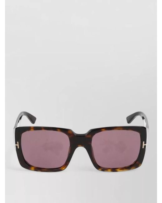 Tom Ford Pink Sunglasses Model Ft1035 Square Gradient Frame