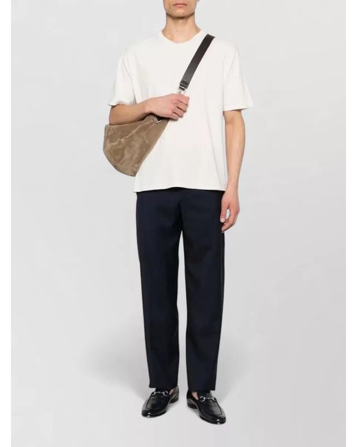 Roberto Collina Natural Cotton Regular-Fit T-Shirt for men