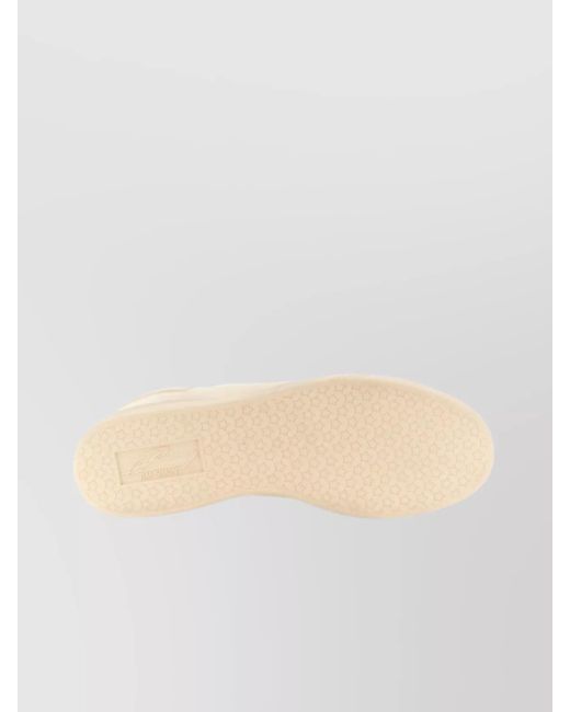 Raf Simons Natural Leather Low-Top Sneakers for men