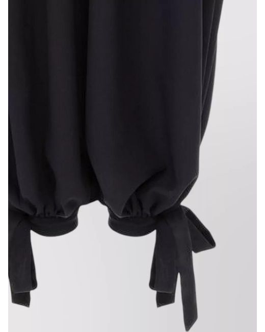 Chloé Blue Straight Leg Lounge Pants Loose Fit