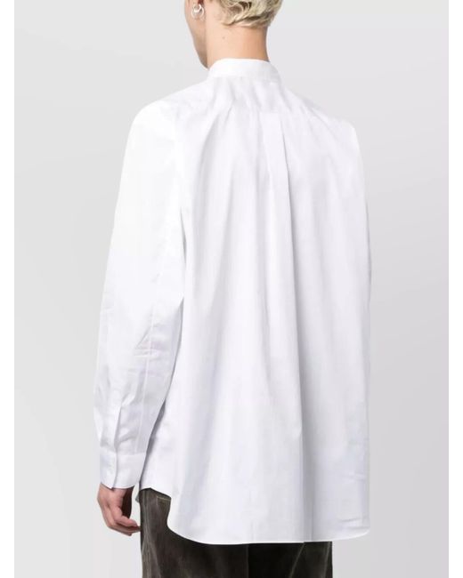 Comme des Garçons White Cotton Shirt for men