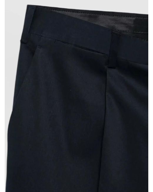 Lardini Blue Trousers Regular Drop Pleated Design for men