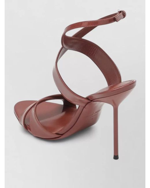 Paris Texas Pink Ankle Strap Sandals Open Toe Stiletto Heel