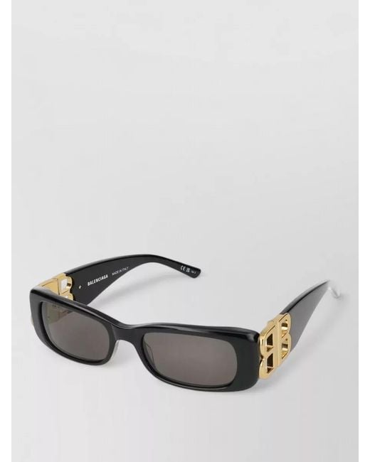 Balenciaga Multicolor Sunglasses Bb0096S 001 Square Frame