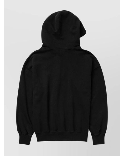 1989 STUDIO Black Logo Hoodie for men