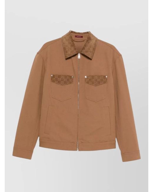 Gucci Brown Spw Jacket for men