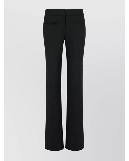 Courreges Black Straight Trousers