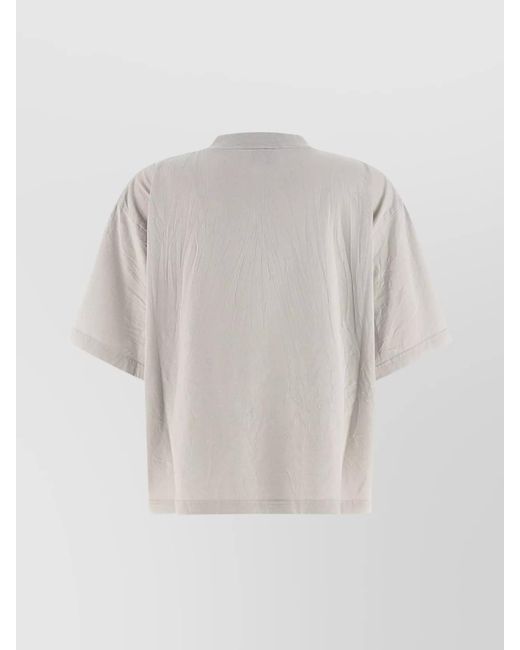 Balenciaga White Cotton Kittycat T-Shirt