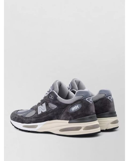 New Balance Multicolor 991 V2 Lace Up Mesh Panel Shoes