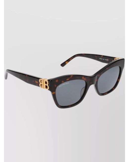 Balenciaga Gray Sunglasses Bb0132S 002 Metal Bridge 20